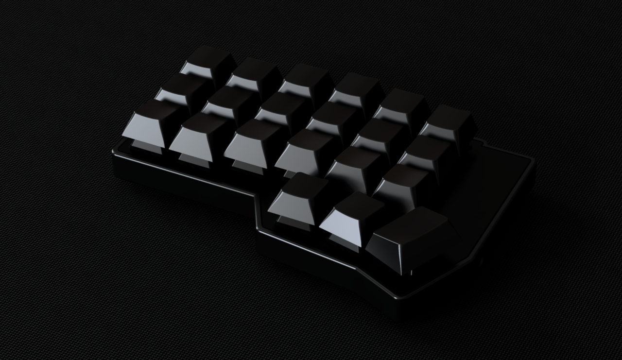 Half of a Corne Keyboard